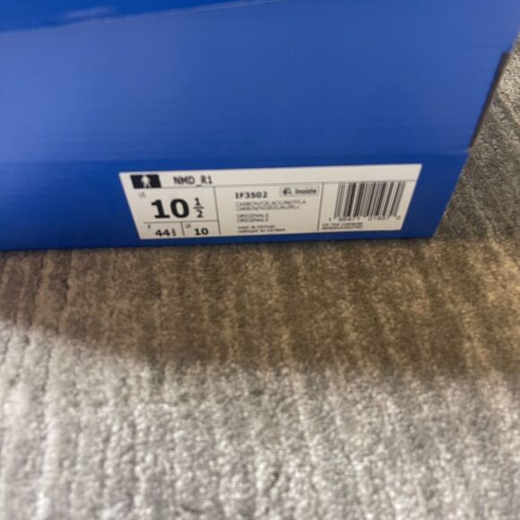adidas Originals NMD_R1 Running Shoes Mens 10.5 Black Carbon Purple IF3502 NEW main image 8